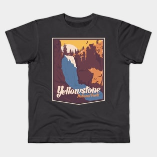 Yellowstone National Park Apparel Kids T-Shirt